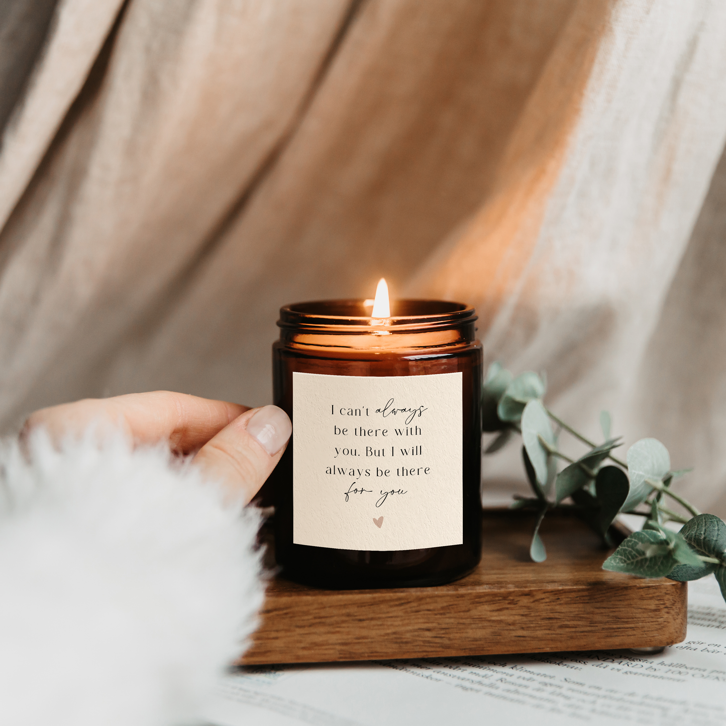 Thoughtful Supportive Gift Candle